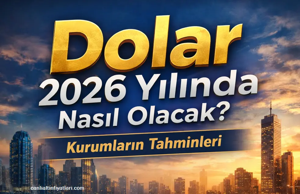 dolar ne olur 2026 yılı ön görüleri